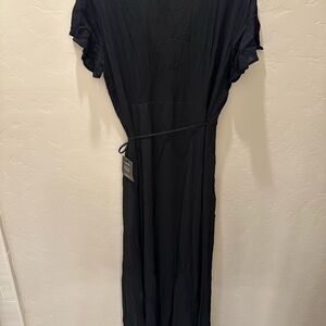 Lulu's Black Maxi Dress